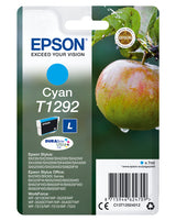 Epson T1292 æble DURABrite Ultra enkeltpakke cyan blæk