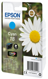 Epson Daisy C13T18024012 blækpatron 1 stk Original Standard udbytte Blå