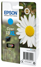 Epson 18XL Cyan 450 sider Blæk C13T18124012