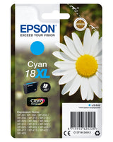 Epson 18XL Cyan 450 sider Blæk C13T18124012