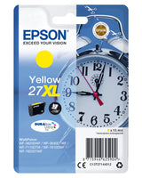Epson Alarm clock C13T27144012 blækpatron 1 stk Original Højt (XL) udbytte Gul