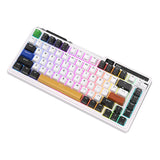 Trådløst mekanisk tastatur Royal Kludge KZZI K75 pro RGB, Moment Switch (sort og hvid)