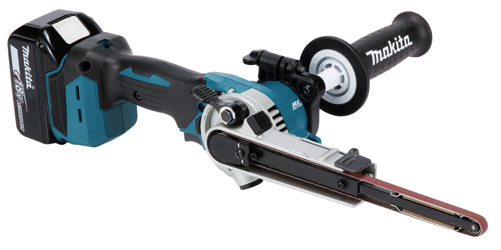 Makita DBS180 Bæltesliber 18V Batteri og lader ikke inkluderet