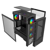 Nordic Gaming Munin RGB Tower ATX Sort