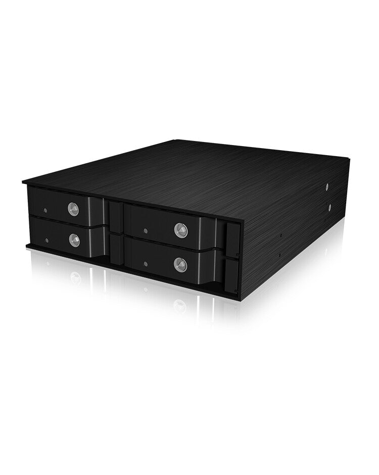 ICY BOX IB-2240SSK 13.3 cm (5.25") Storage drive tray Black