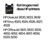 HP 302XL Sort 430 sider Blæk