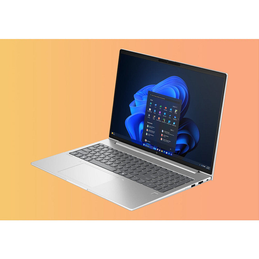 HP EliteBook 6 G1ah 16 inch Notebook PC AMD Ryzen™ 5 220 Laptop 40,6 cm (16") WUXGA 16 GB DDR5-SDRAM 512 GB SSD Wi-Fi 7 (802.11be) Windows 11 Pro Sølv