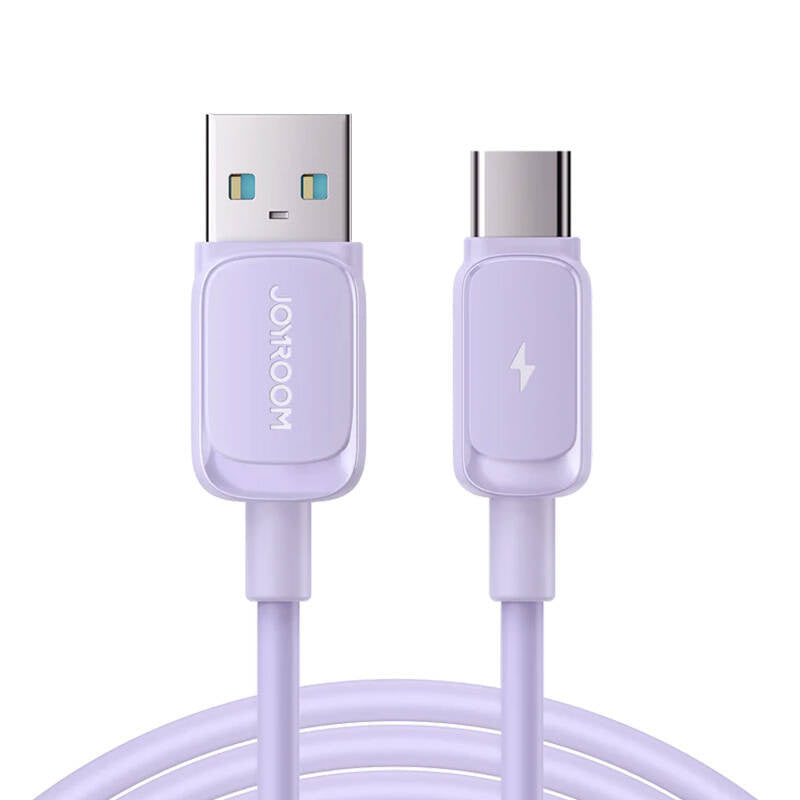 Kabel S-AC027A14 USB til USB C / 3A / 1,2m (lila)
