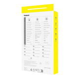 Telefonfoder til iPhone 15 Plus Baseus Fauxther-serien (sort)