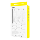 Telefonfoder til iPhone 15 Pro Baseus Fauxther-serien (Orange)