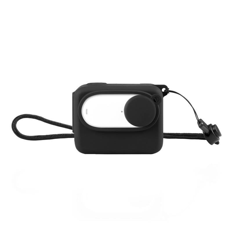 Puluz silikon beskyttelsesfoder til Insta360 GO 3 med objektivkap