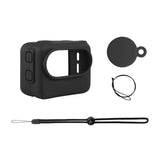 Puluz silikon beskyttelsesfoder til Insta360 GO 3 med objektivkap