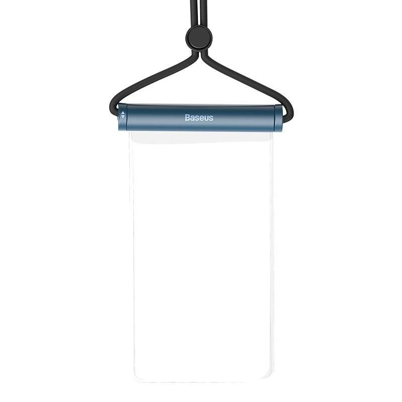 Vandtæt telefonfoder Baseus AquaGlide med cylindrisk slide lås (blå)