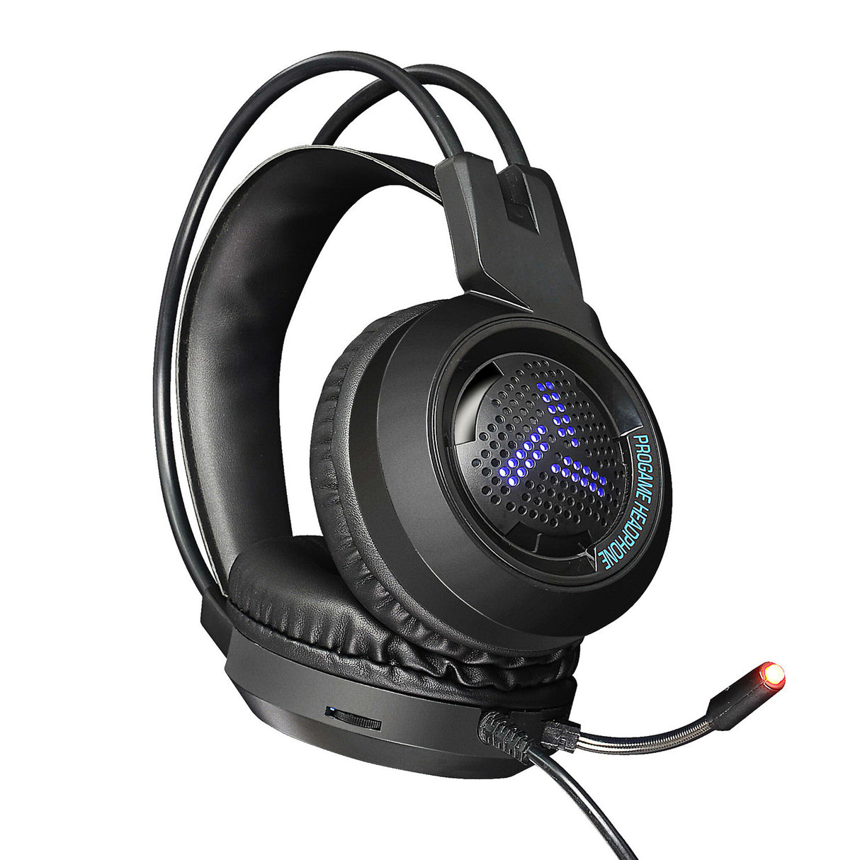 Varr VH8020 hovedtelefoner/headset Ledningsført Spil Sort
