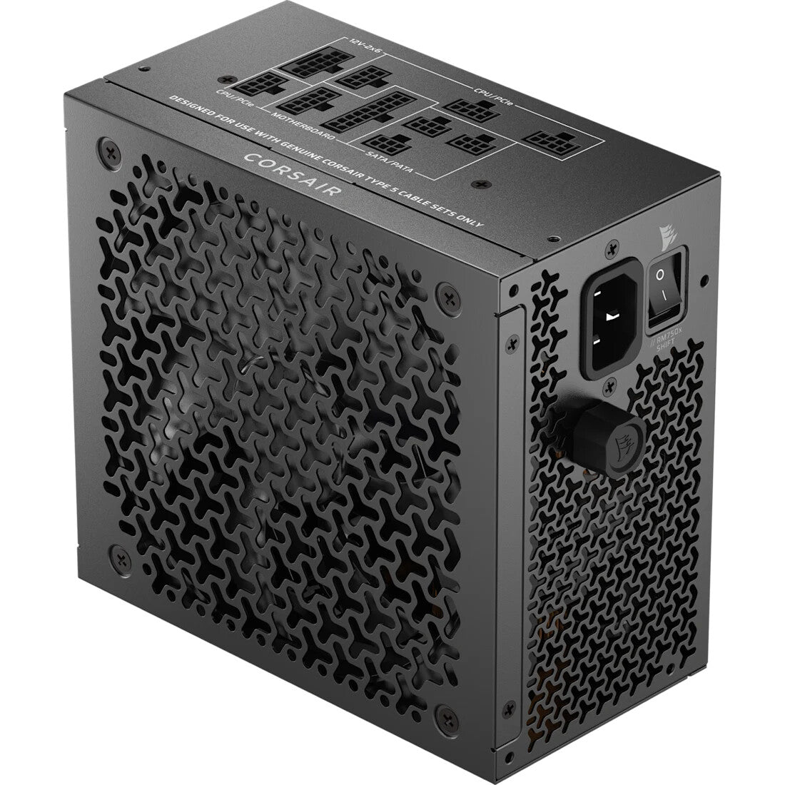 Corsair RMx Shift Series RM750x enhed til strømforsyning 750 W 24-pin ATX ATX Sort