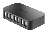 D-Link DUB-H7 USB 2.0 Type-B 480 Mbit/s Sort