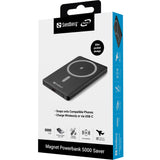 Sandberg 320-96 powerbank Lithium 5000 mAh Trådløs opladning Sort