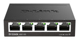 D-Link DGS-105 Ikke administreret L2 Gigabit Ethernet (10/100/1000) Sort