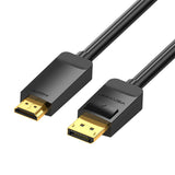 DisplayPort 1.2 til HDMI 1.4 Kabel Vention HAGBH 2m, 4K 30Hz (Sort)