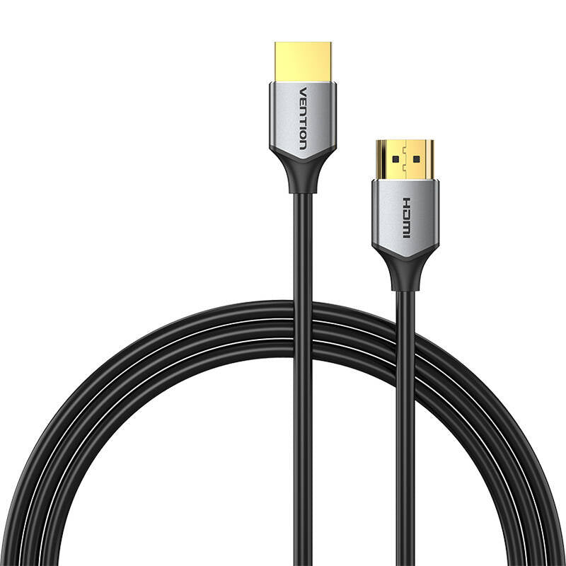 Ultra-tynn HDMI-kabel Vention ALEHD 0,5m 4K 60Hz (grå)