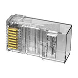 Modulær RJ45 CAT6 UTP Connector Vention IDDR0-50 Gennemsigtig pakke på 50