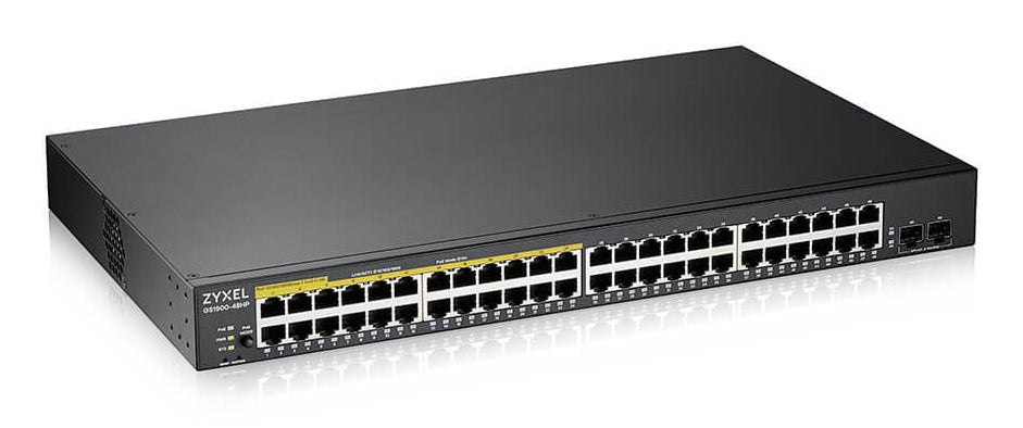 Zyxel GS1900 Series GS1900-48HPv2 Switch 48-porte Gigabit PoE+
