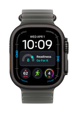 *Apple Watch Ultra 4 GPS + Cellular 49mm Black Titanium Case with Translucent Black Ocean Band