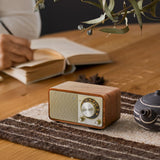 Sangean WR-7 Plus radio natural cherry