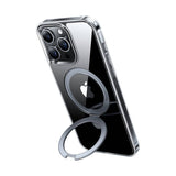 Torras telefonfoder UPRO Ostand Clear til iPhone 15 PRO (gennemsigtig)