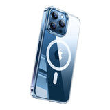 Torras telefonfoder Diamond Clear-Mag til iPhone 15 PRO (gennemsigtig)