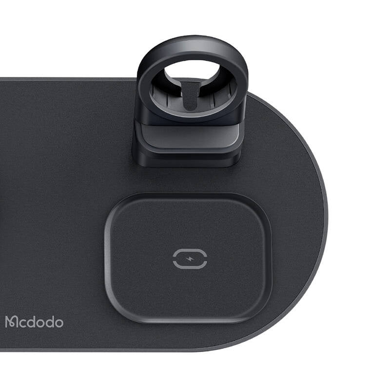 Trådløs oplader Mcdodo CH-7061 3 i 1 15W (mobile/TWS/Apple watch) (sort)