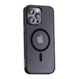 Magnetisk etui McDodo til iPhone 15 Pro Max (sort)