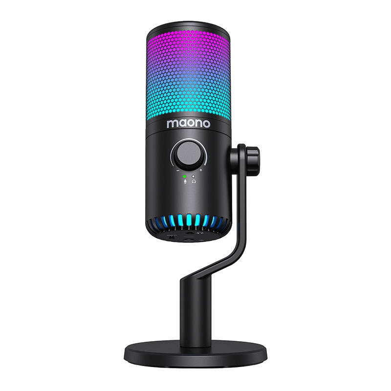 Spillemikrofon Maono DM30RGB (sort)