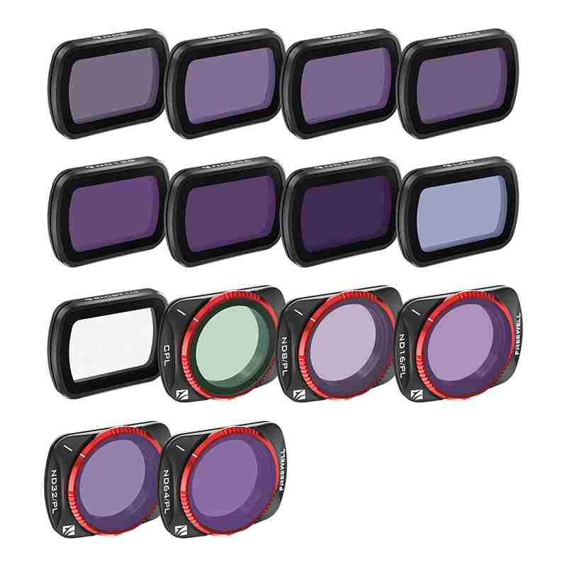 14 filtre Freewell til DJI Osmo Pocket 3