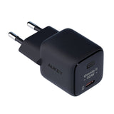 Wall Charger Aukey PA-B1L, USB-C, 30W (sort)