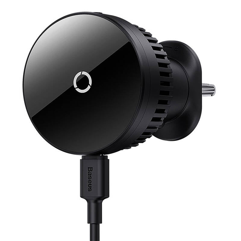 Magnetisk biltelefonholder Baseus MagPro 15W (sort)
