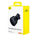 Magnetisk biltelefonholder Baseus MagPro 15W (sort)