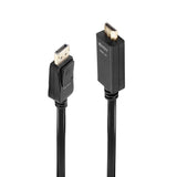 Lindy 36922 videokabel adapter 2 m DisplayPort HDMI Type A (Standard) Sort