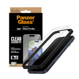 PanzerGlass ® Skærmbeskyttelse iPhone 17 Pro Max | Classic Fit m. EasyAligner
