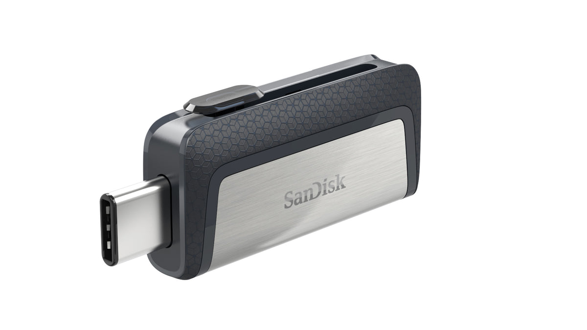 SanDisk Ultra Dual 128GB USB 3.1 / USB-C USB stick Grå