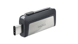SanDisk Ultra Dual 128GB USB 3.1 / USB-C USB stick Grå