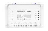 Sonoff 4CH PRO R3 Intelligent kontakt Hvid