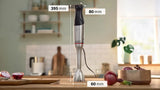 Bosch Serie 6 MSM6M831 blender 1,3 L Bærbar blender 1200 W Rustfrit stål