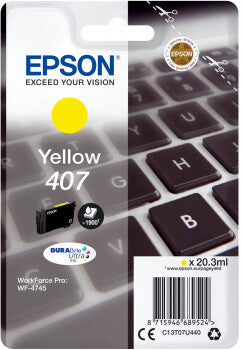Epson WF-4745 blækpatron 1 stk Original Højt (XL) udbytte Gul