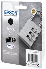 Epson Padlock 35 hængelås DURABrite Ultra enkeltpakke sort blæk