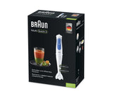 Braun MQ 3000 Smoothie 0,6 L Nedsænkning blender 700 W Blå, Hvid