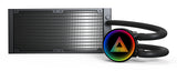 Montech LightFlow ARGB 240 Processor Alt-i-en væskekøler 12 cm Sort 1 stk