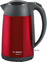 Bosch TWK3P424 elkedel 1,7 L 2400 W Grå, Rød