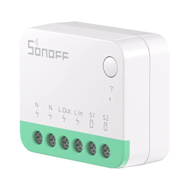 Smart mini-switch WiFi Sonoff MINIR4M Matter (HomeKit, SmartThings, Home Assistant)
