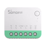 Smart mini-switch WiFi Sonoff MINIR4M Matter (HomeKit, SmartThings, Home Assistant)